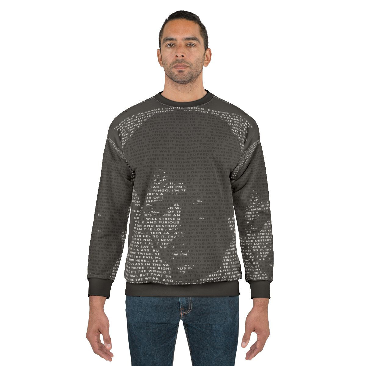 Ezekiel 25:17 Pulp Fiction Sweatshirt