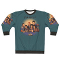 Classic "Fresh Prince of Bel Air" Family Sweatshirt featuring characters from the 90s TV sitcom