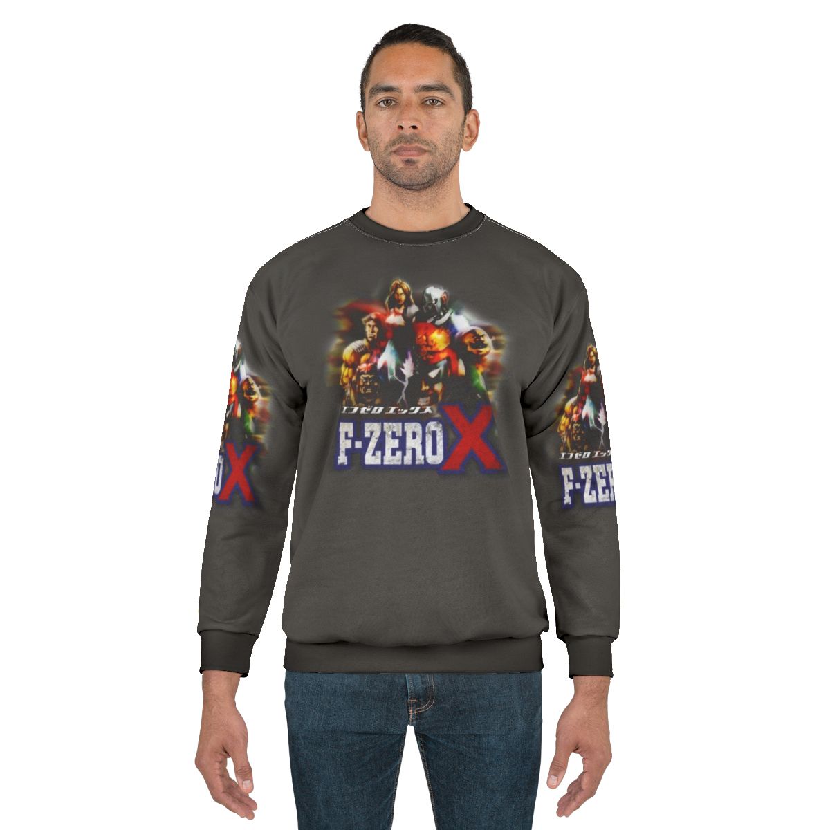 F Zero X Nintendo Retro Gaming Sweatshirt