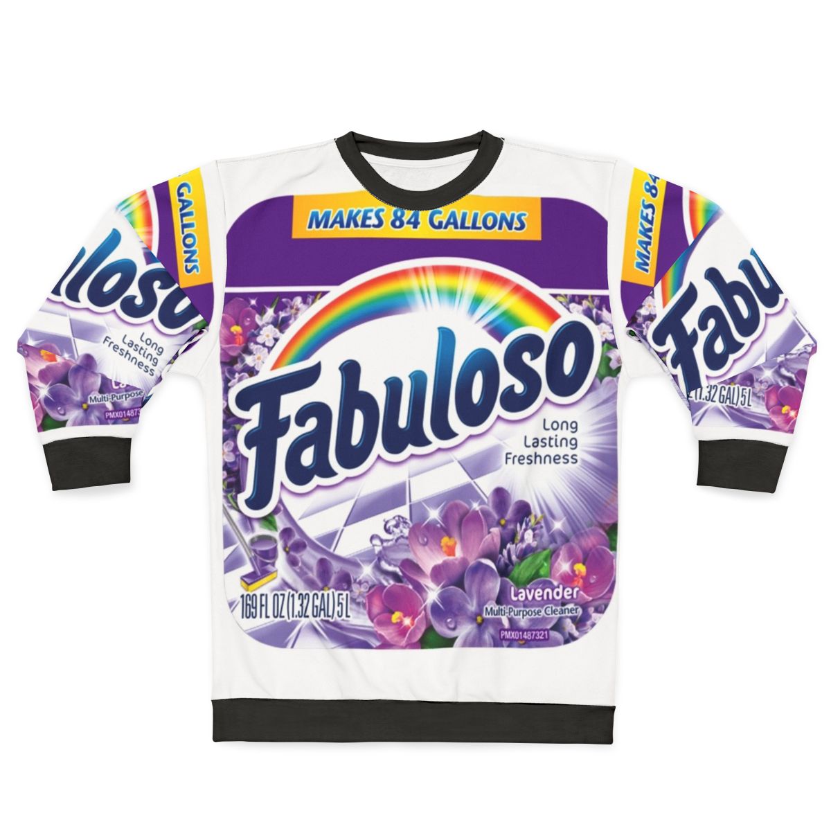 Fabuloso Fresh Label Sweatshirt with Lavender Scent