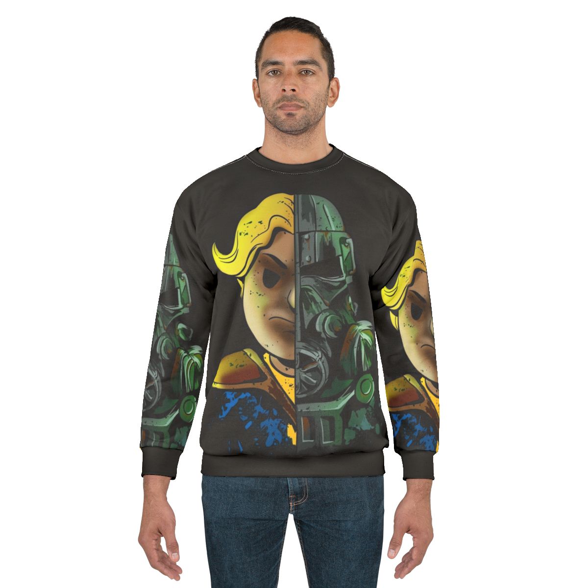 Fallout Vault Boy Brotherhood of Steel Sweatshirt