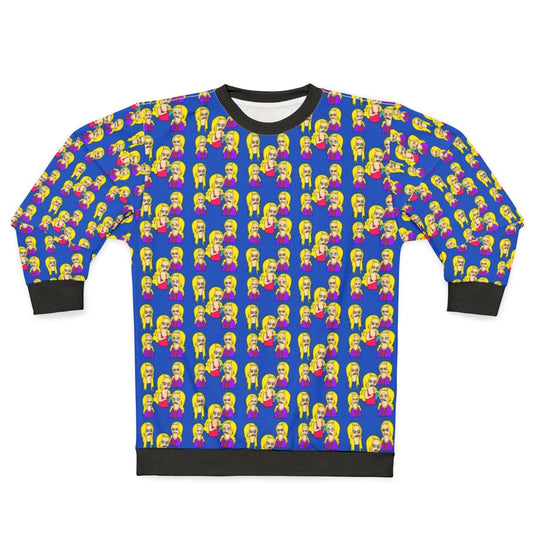 Faces of Lola Big Mouth Netflix Art Sweatshirt