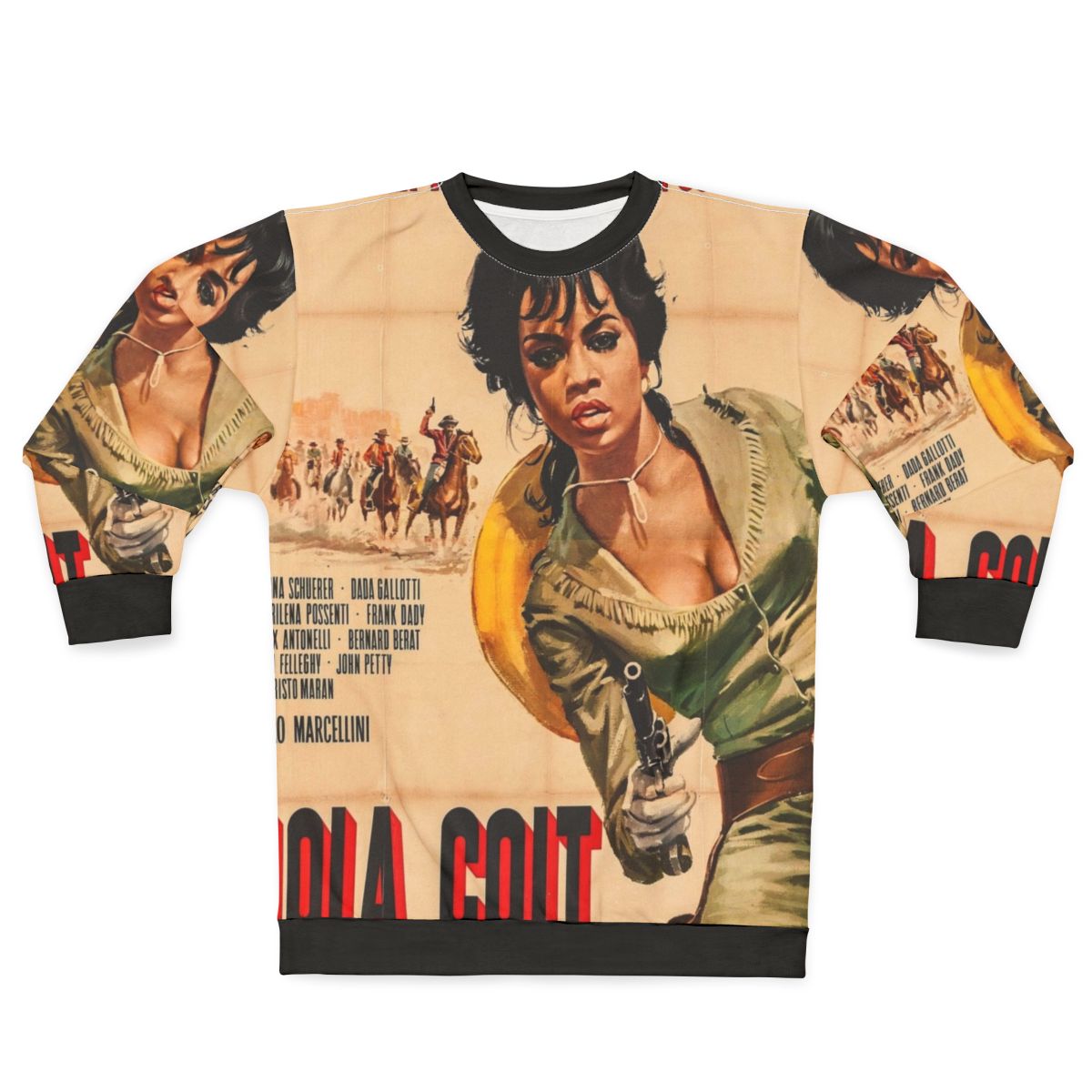 Vintage Falana Hold The Guns Sweatshirt featuring classic music and comedy inspired design