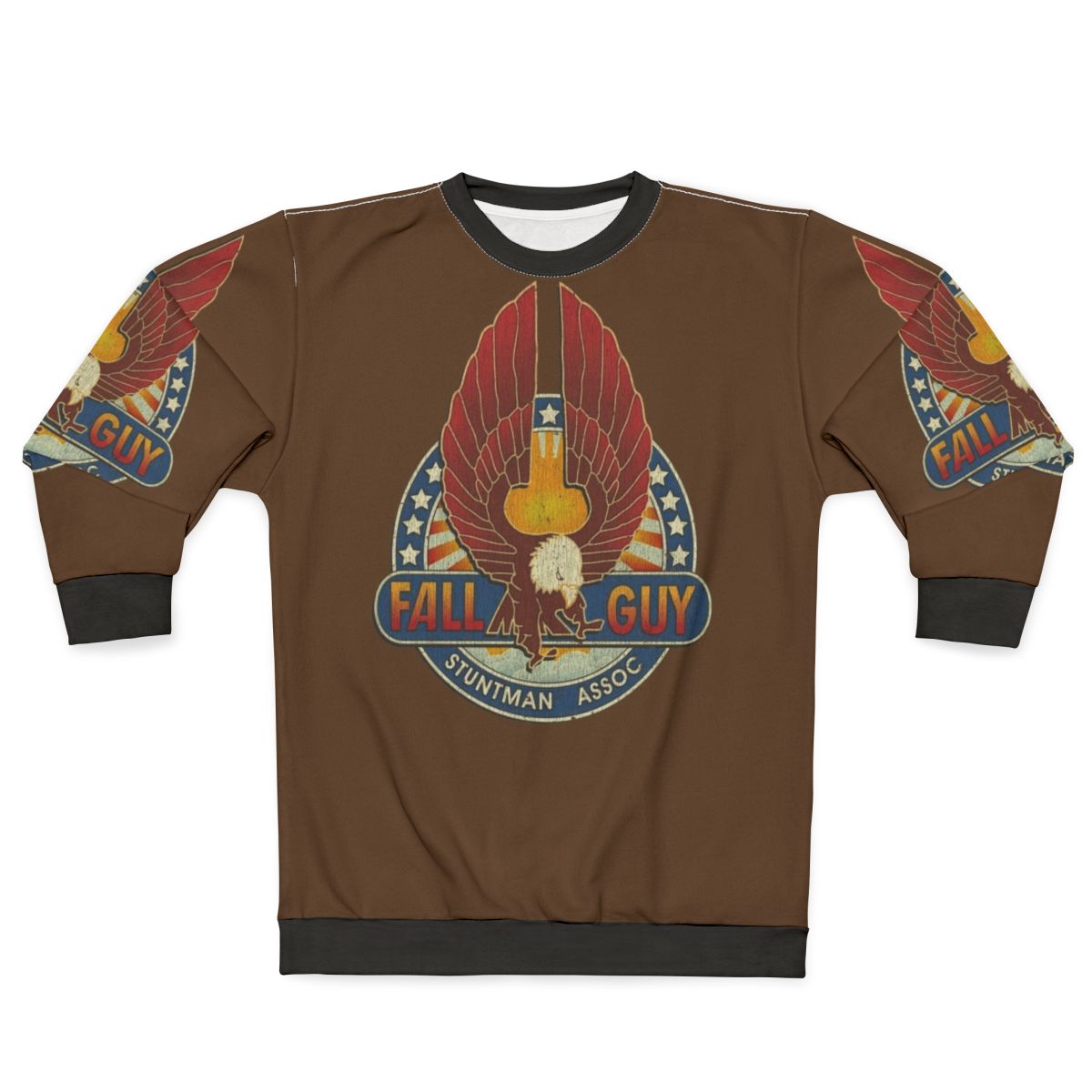 Vintage Retro Fall Guy Stuntman Association Sweatshirt