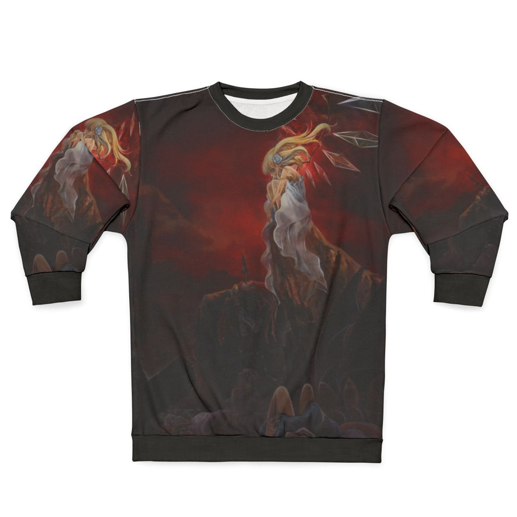 Gothic anime "Fall of the Angels" sweatshirt