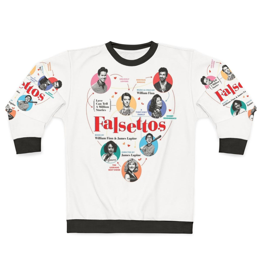 Falsettos 2016 Broadway Musical Poster Sweatshirt