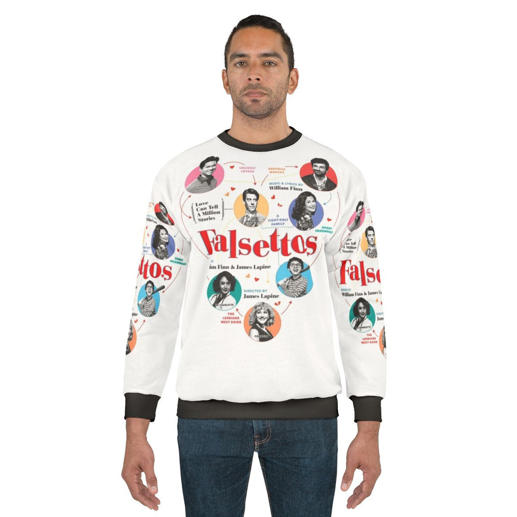 Falsettos 2016 Broadway Musical Poster Sweatshirt
