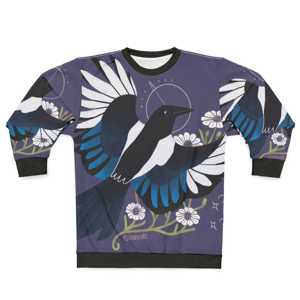 Enchanting European Magpie Bird Sweatshirt