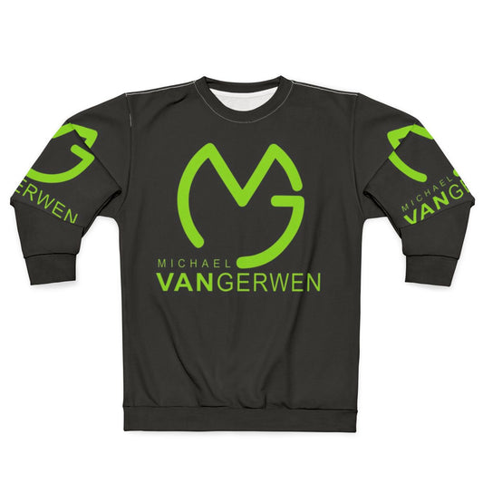 Famous Darts Player Logo Sweatshirt featuring Michael Van Gerwen