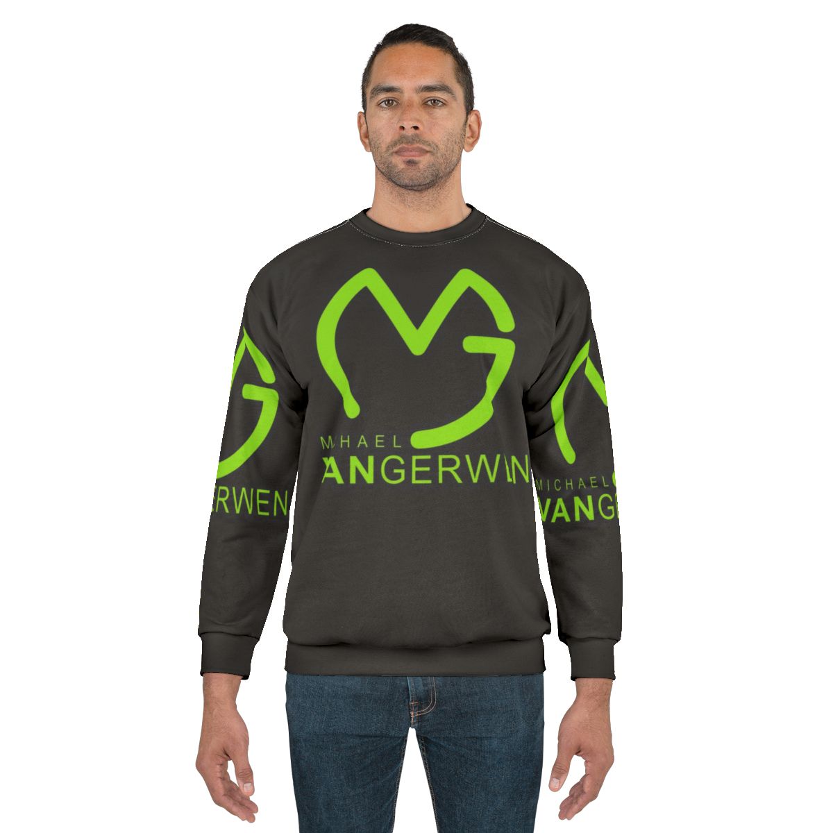 Famous Darts Player Logo Sweatshirt featuring Michael Van Gerwen