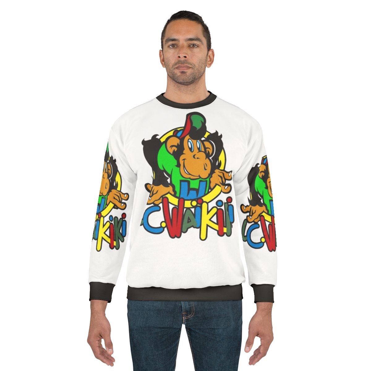 Waikiki Sweatshirt - Iconic Hawaiian Fashion
