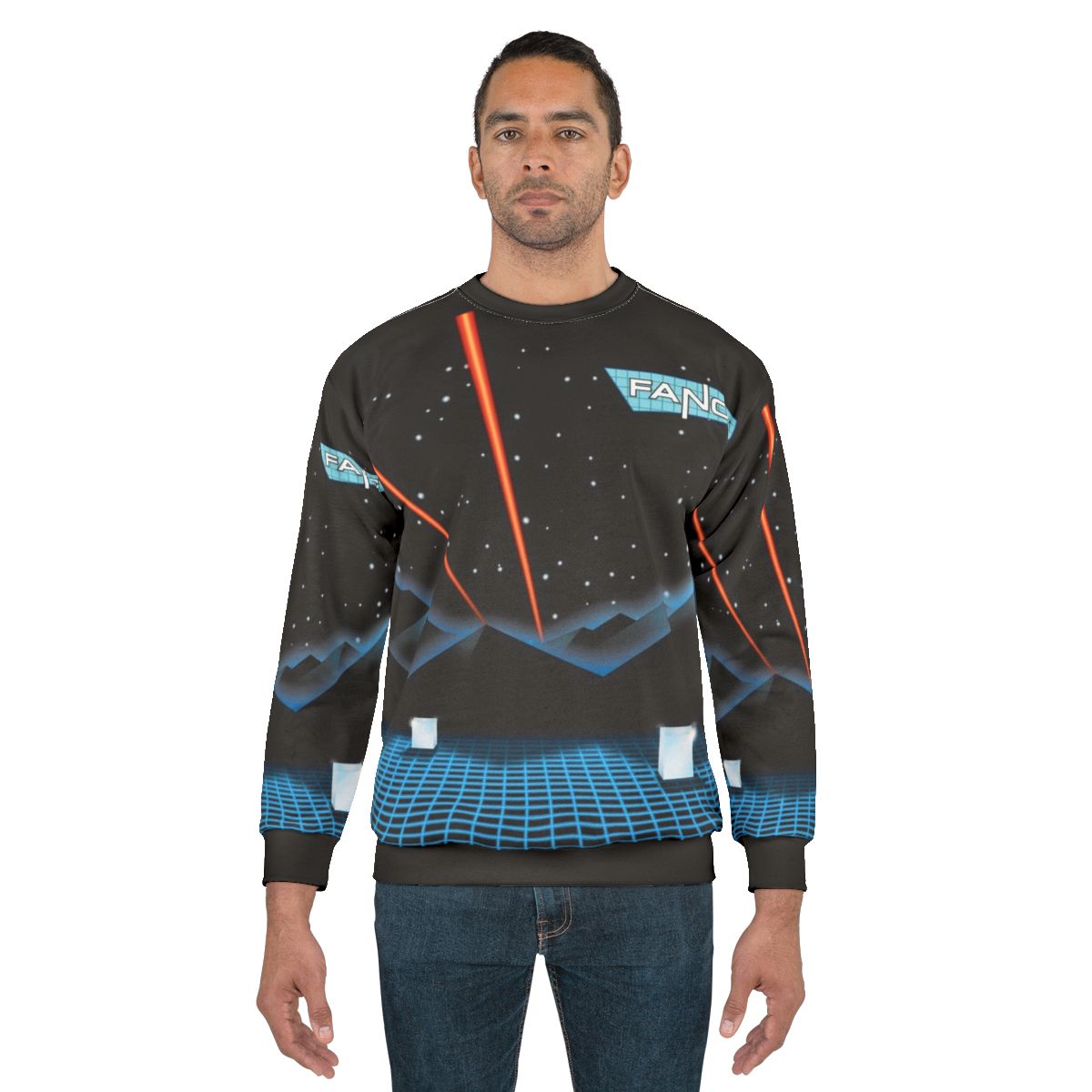 Retro 80s Italo Disco "Lady of Ice" Sweatshirt