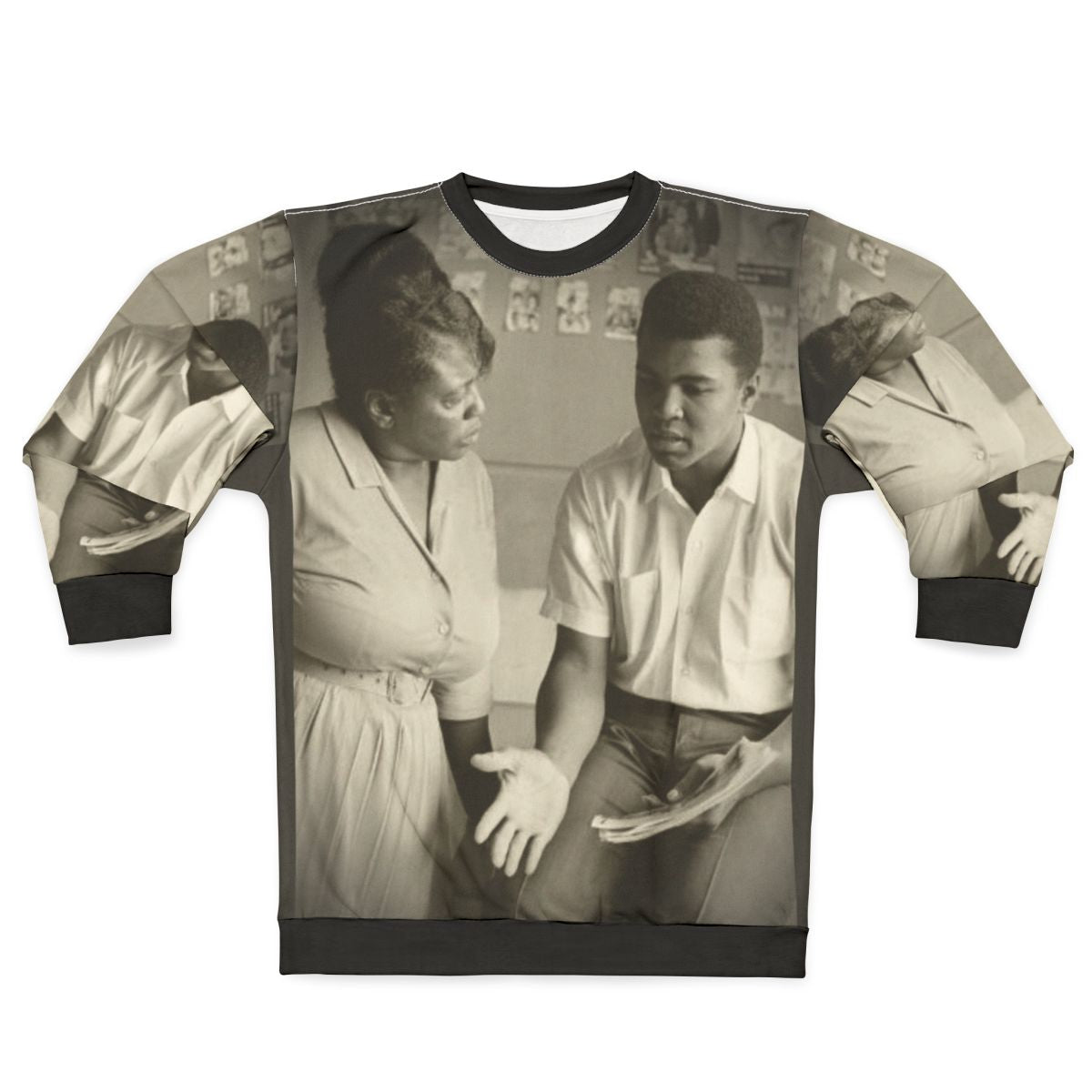 Fannie Lou Hamer and Muhammad Ali civil rights and equality sweatshirt