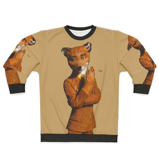 Classic Fantastic Mr Fox Sweatshirt with Minimalist Fox Design