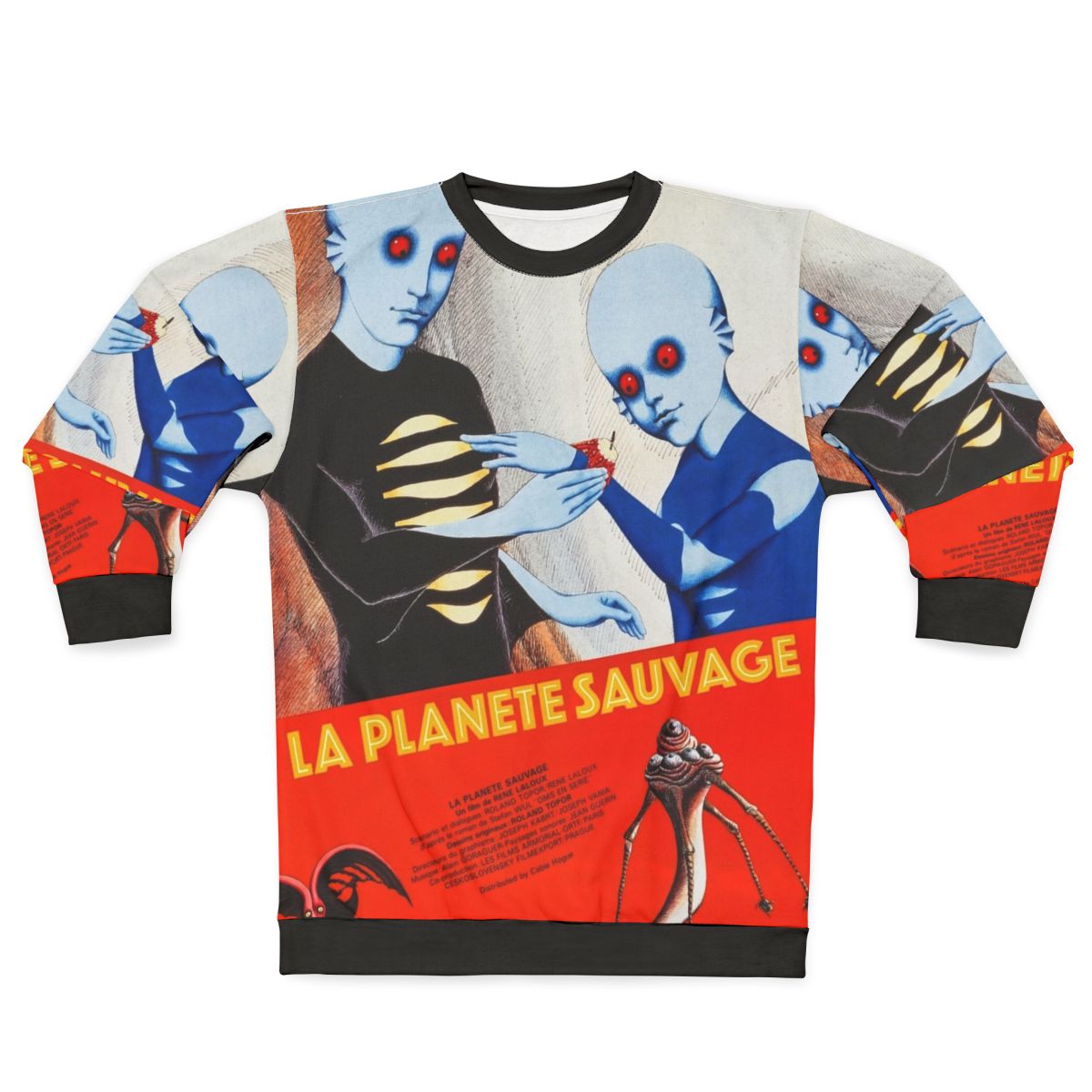 Fantastic Planet 'La Planete Sauvage' Retro Sci-Fi Sweatshirt