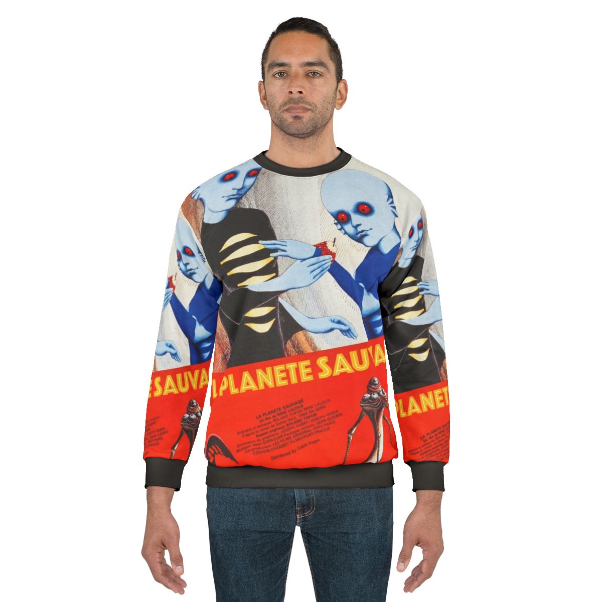 Fantastic Planet 'La Planete Sauvage' Retro Sci-Fi Sweatshirt