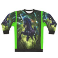 Legendary Black Unicorn Fantasy Sweatshirt