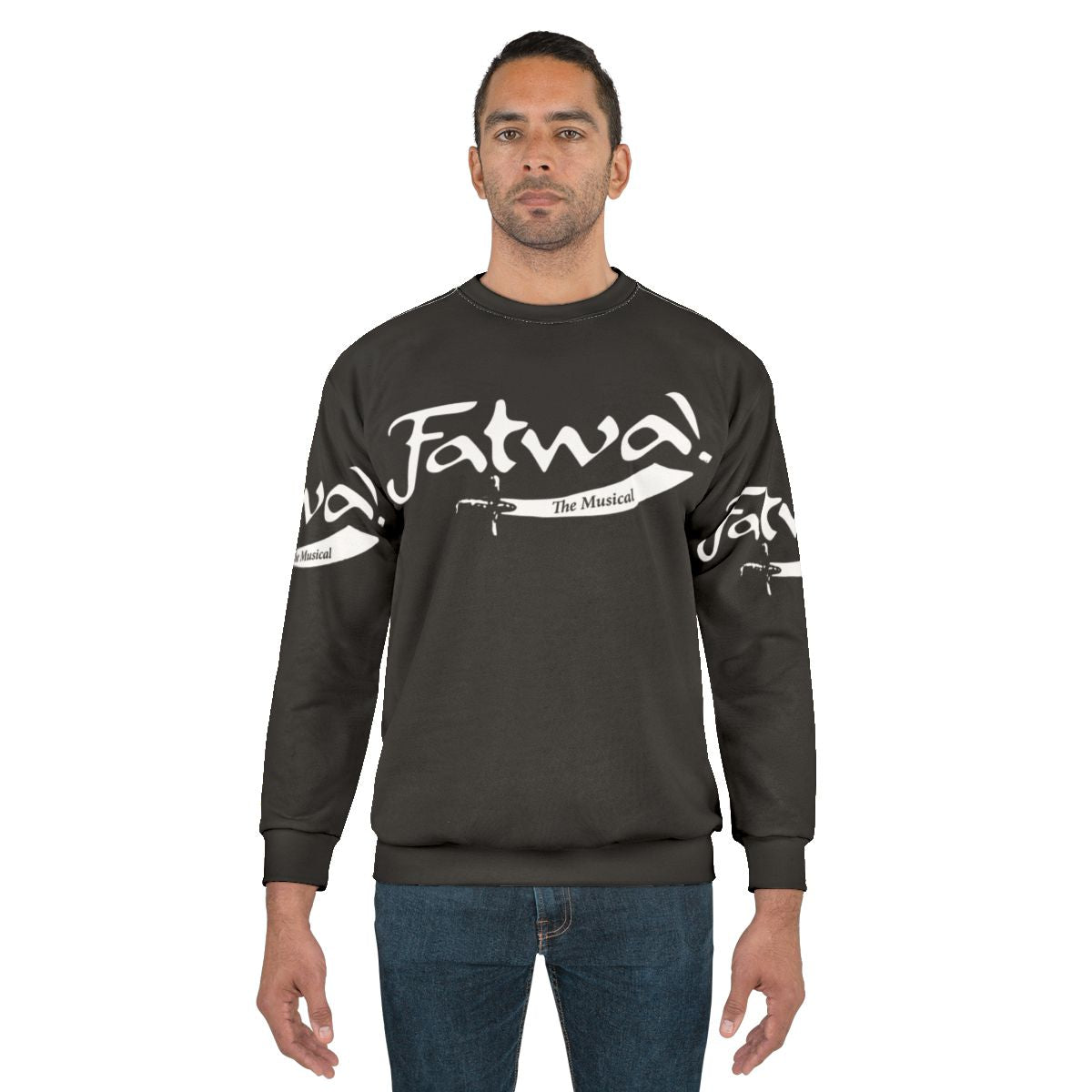 Fatwa The Musical Sweatshirt featuring Curb Your Enthusiasm and Hamilton inspired designs