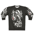 Favorite Scary Movie Sweatshirt with Ghostface Design