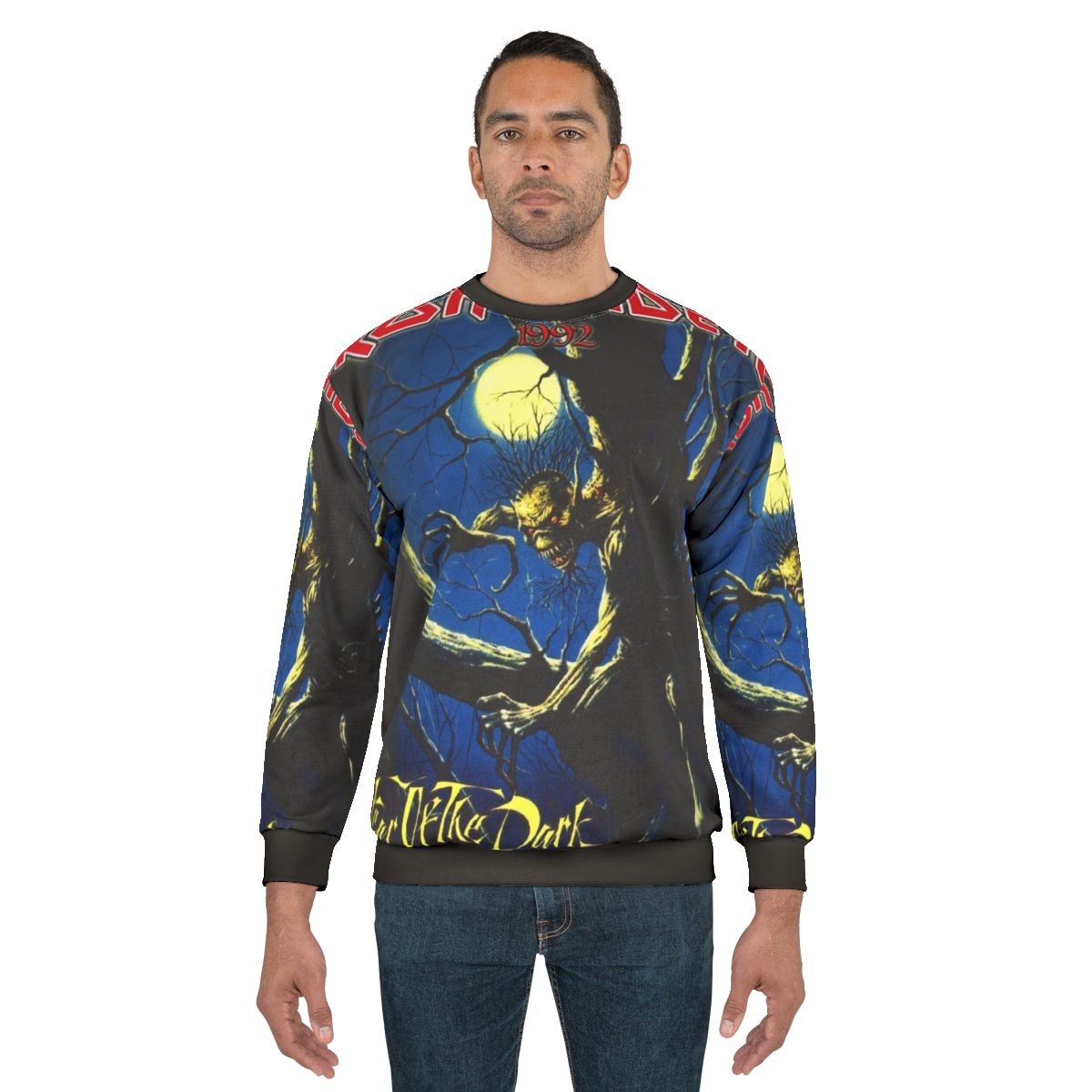 Iron Maiden "Fear of the Dark" Heavy Metal Sweatshirt