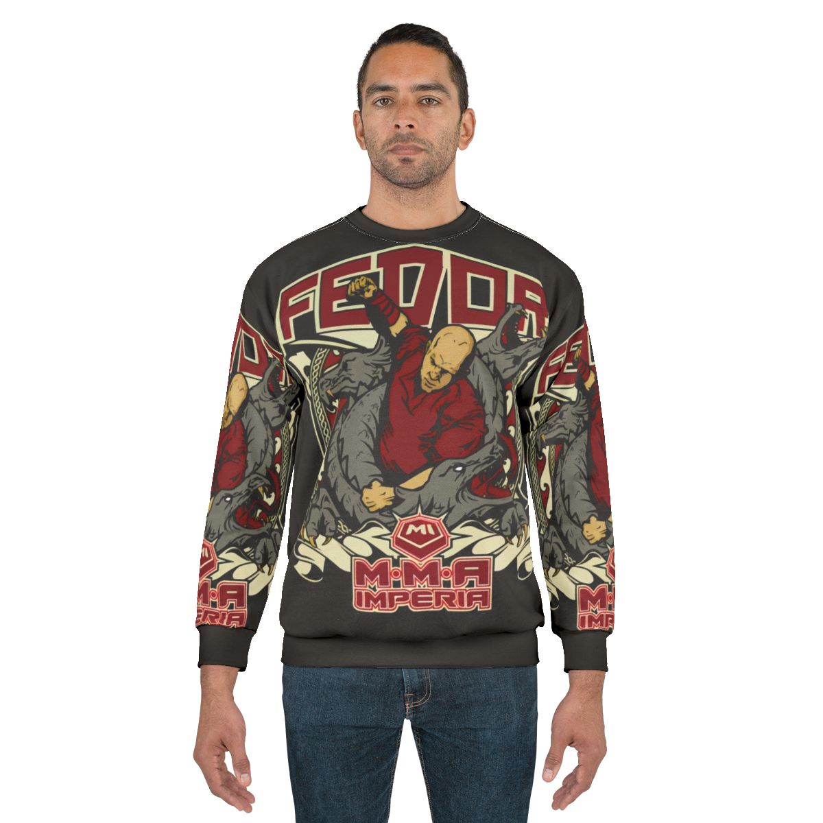 Fedor Emelianenko Russian MMA Fighter "Last Emperor" Sweatshirt