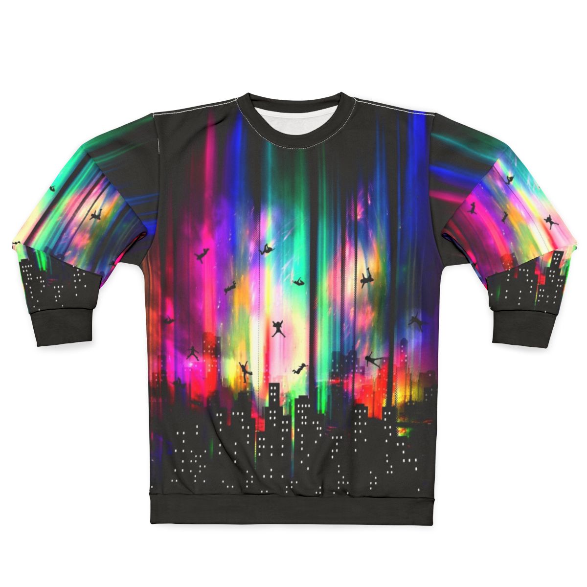Neon urban gravity sweatshirt