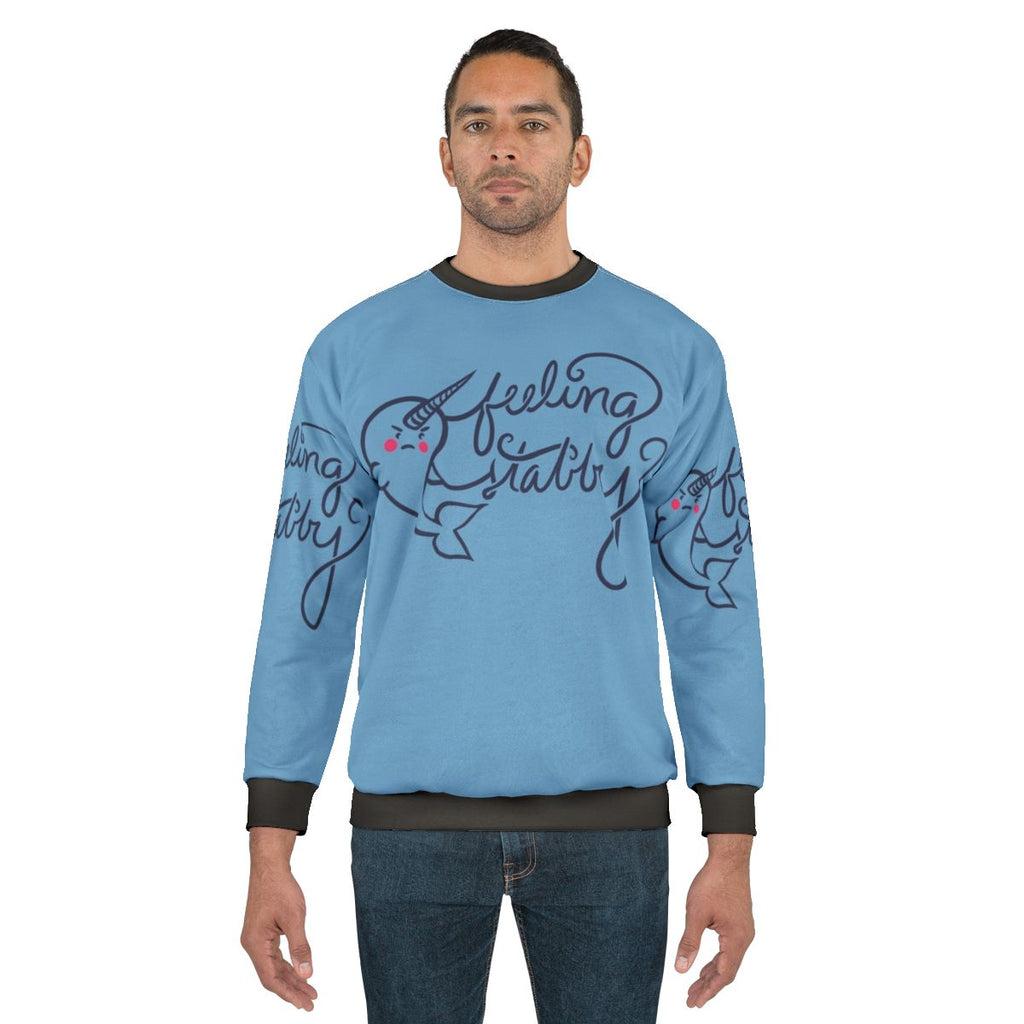 Feeling Stabby Narwhal Sweatshirt