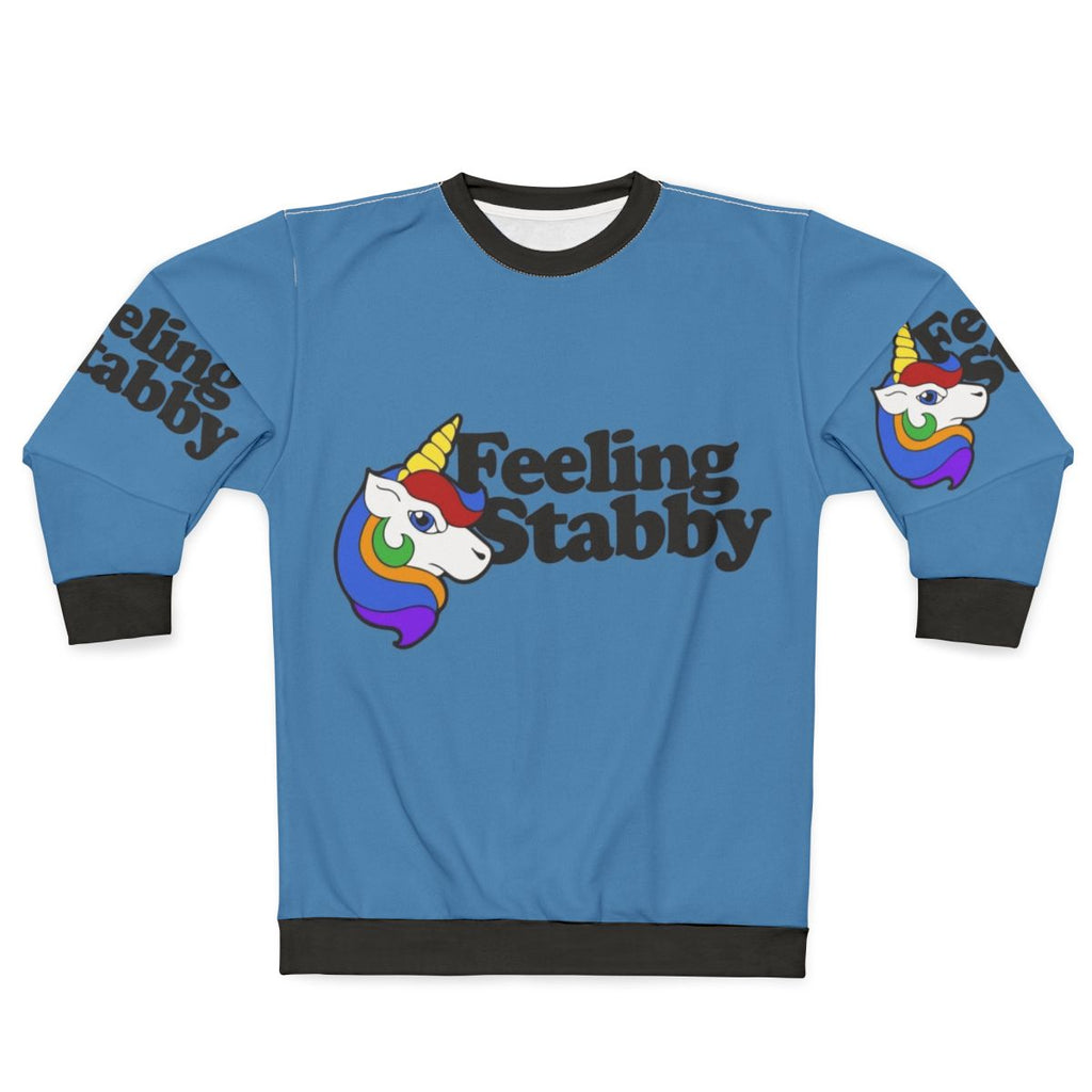 Feeling Stabby Unicorn Sweatshirt