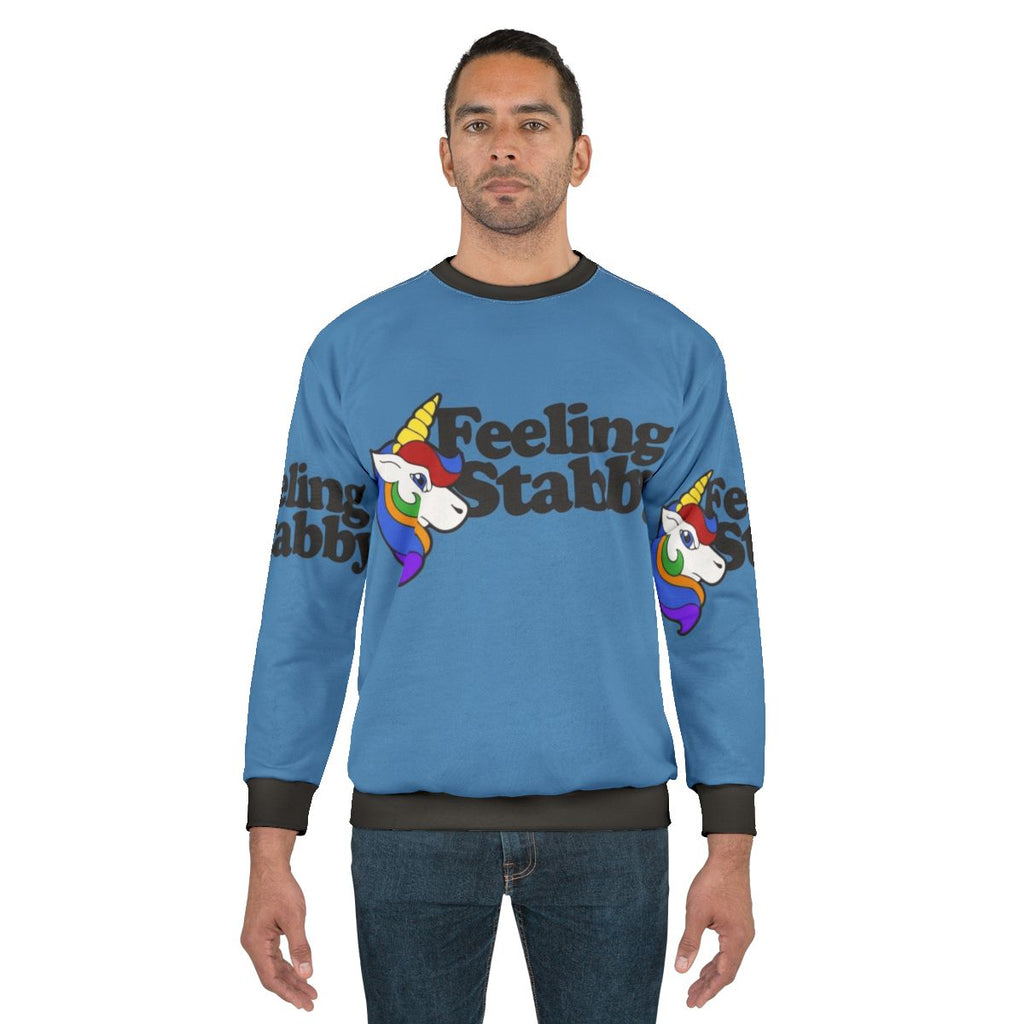 Feeling Stabby Unicorn Sweatshirt