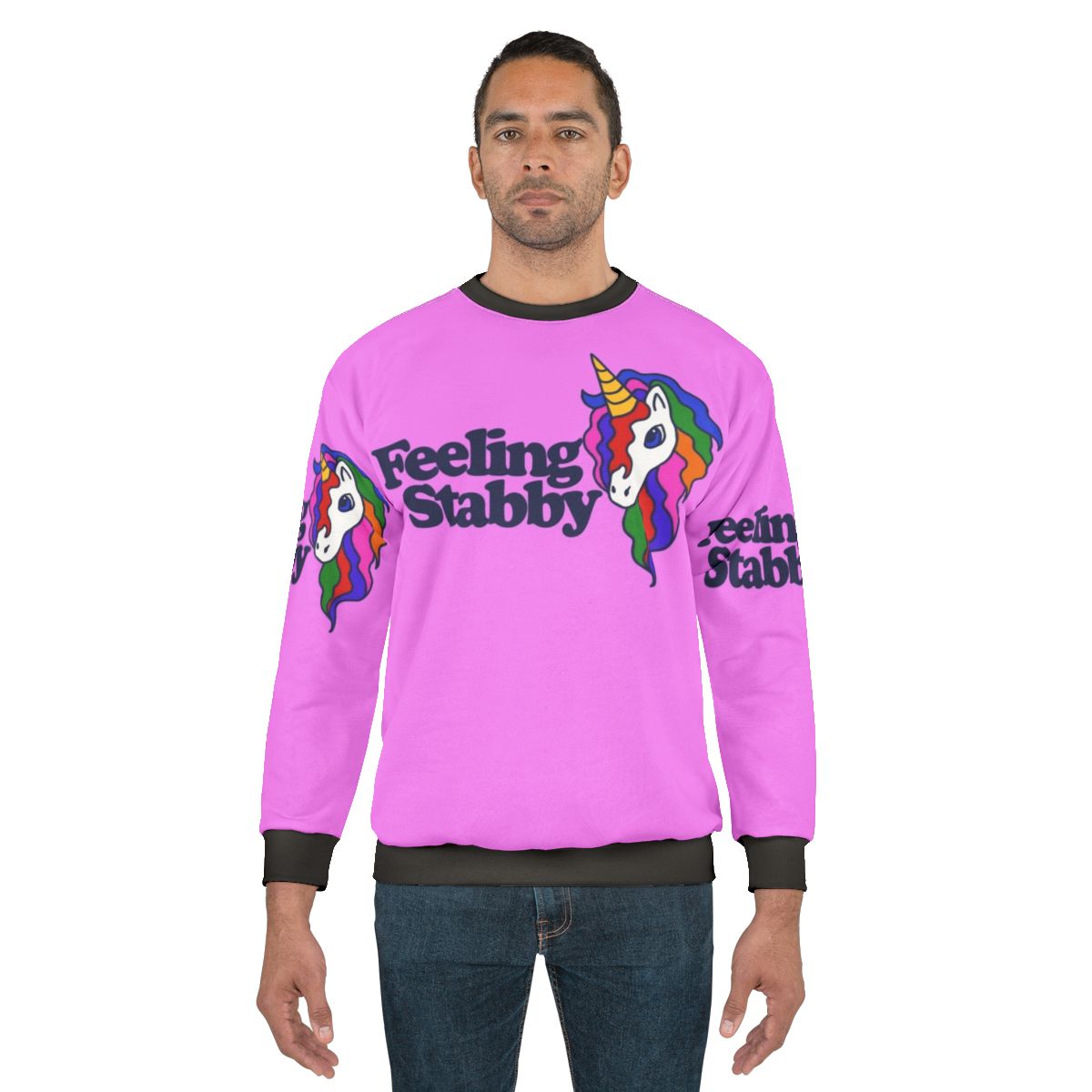 Feeling Stabby Sassy Unicorn Sweatshirt