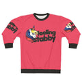 Feeling Stabby Retro Rainbow Unicorn Sweatshirt