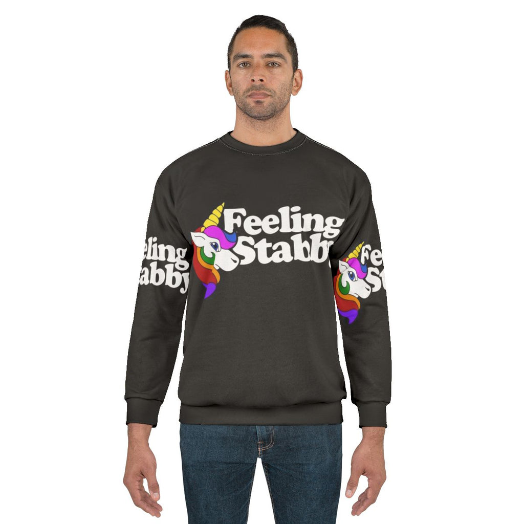 Feeling Stabby Unicorn Sweatshirt