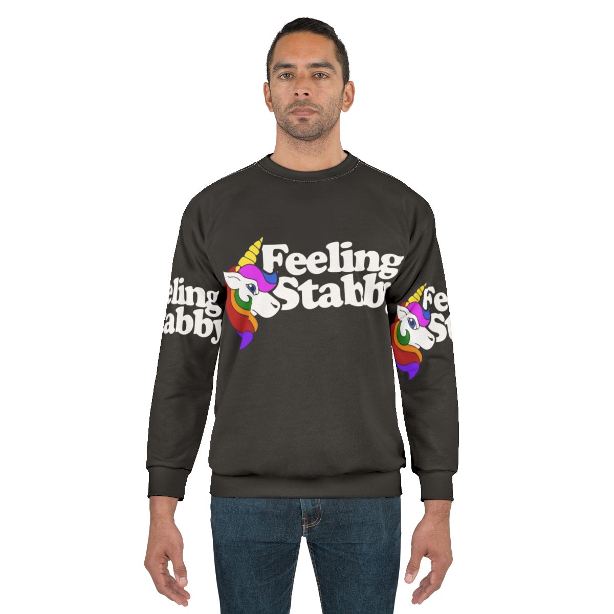 Feeling Stabby Unicorn Sweatshirt