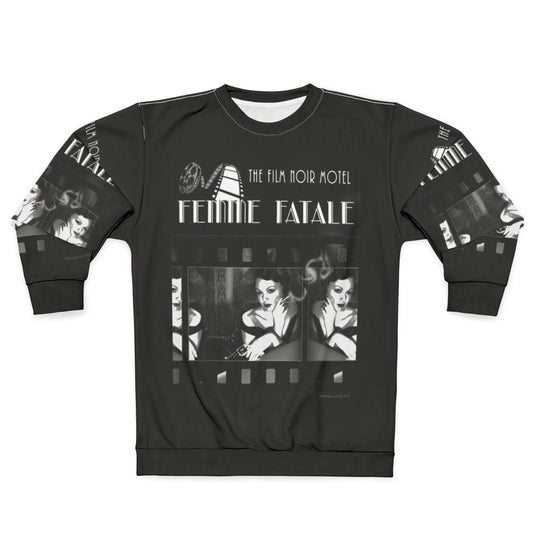 Femme Fatale Film Noir Sweatshirt