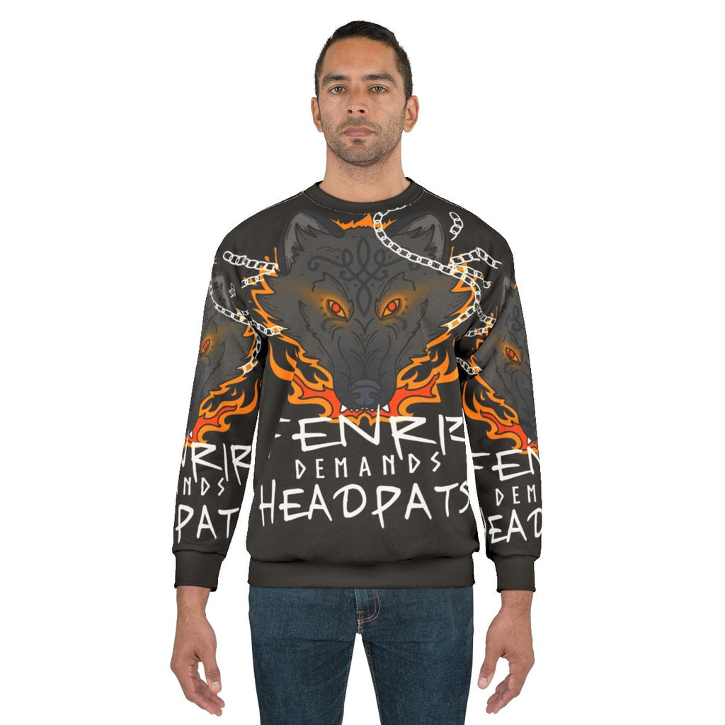 Fenrir the Norse Mythological Creature Sweatshirt