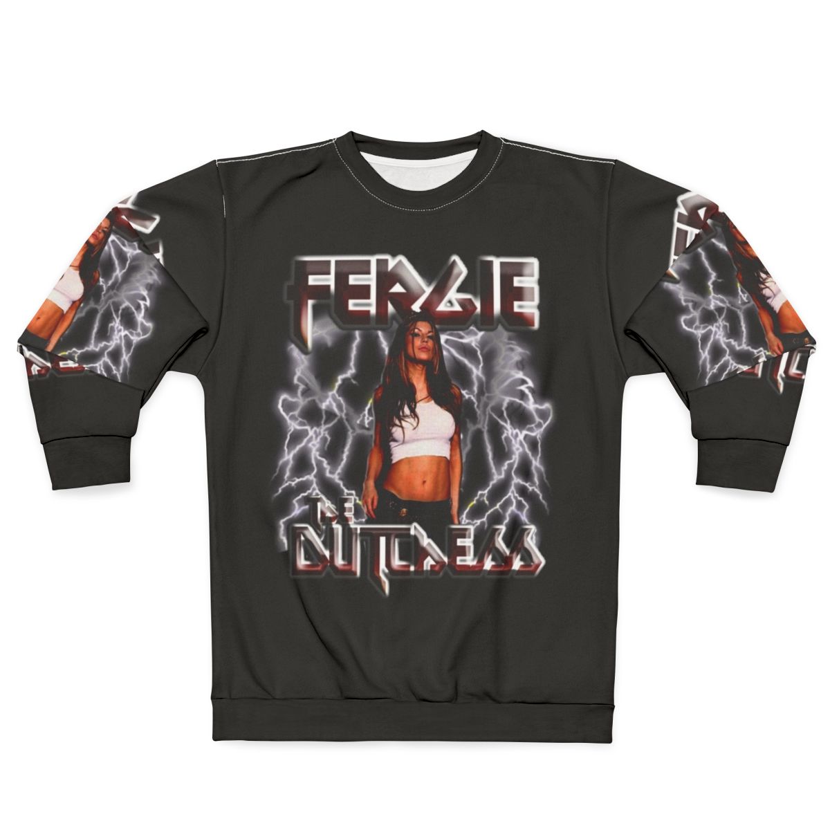 Fergie The Black Eyed Peas Rock Band Style Sweatshirt