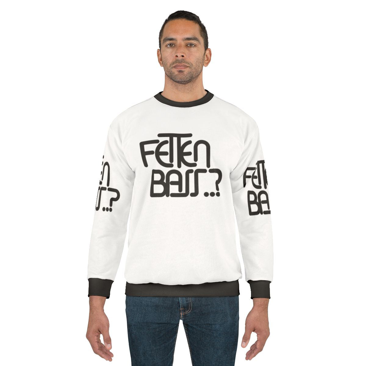 Fetten Bass Sweatshirt - Stylish bass music graphic design