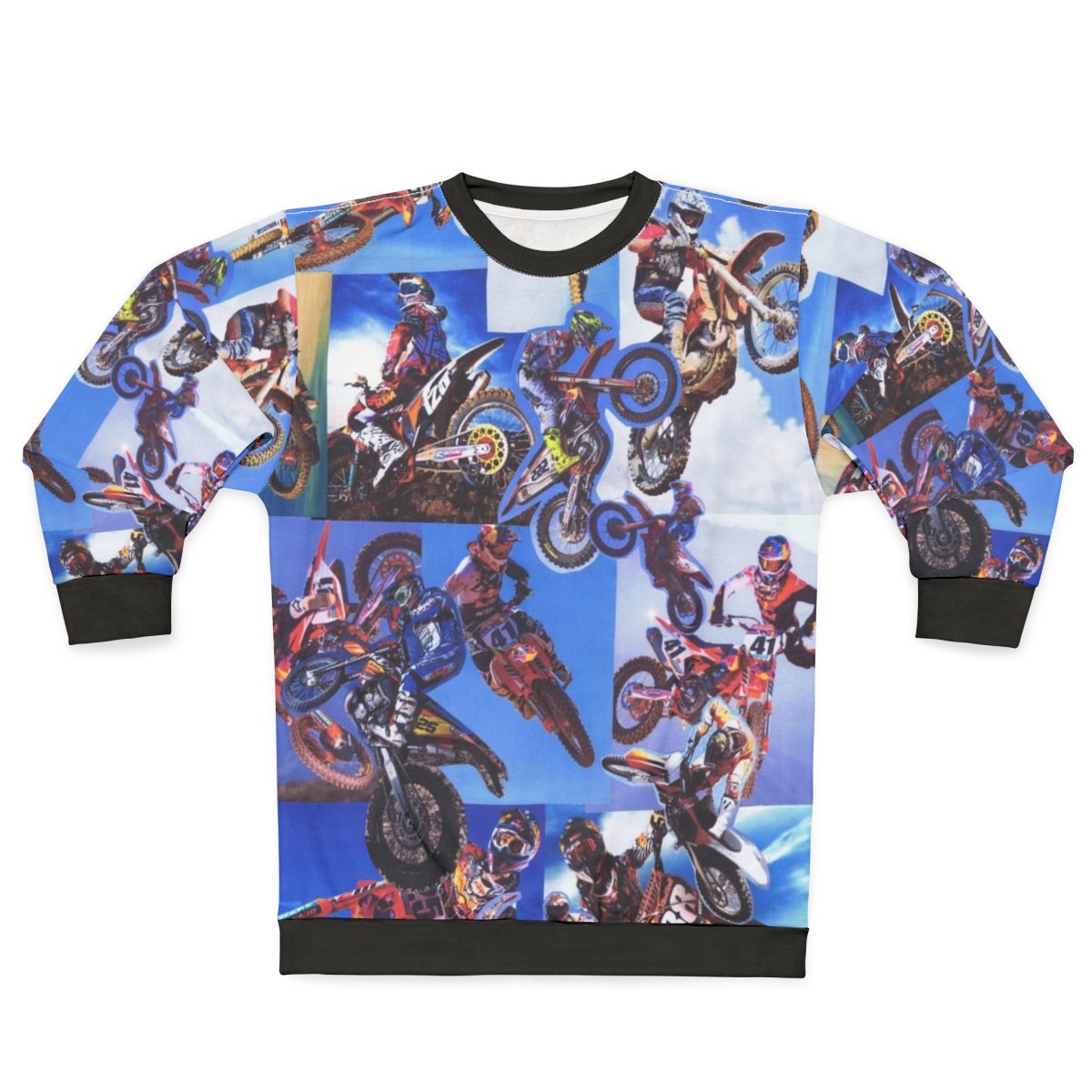 Fight Club Motorcross Sweatshirt featuring Tyler Durden
