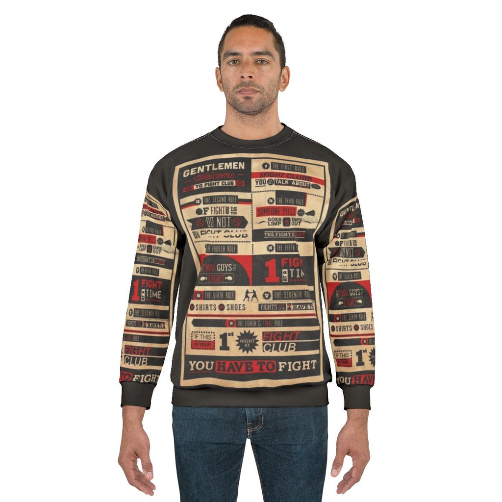 Fight Club Tyler Durden Rules Sweatshirt