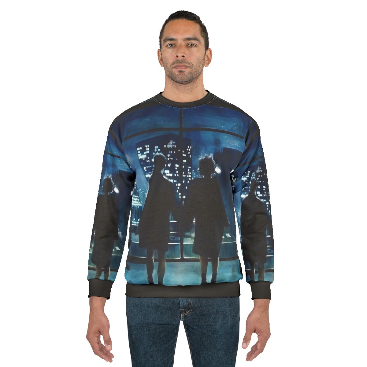 Fight Club Movie Merchandise Sweatshirt with Tyler Durden Graphics