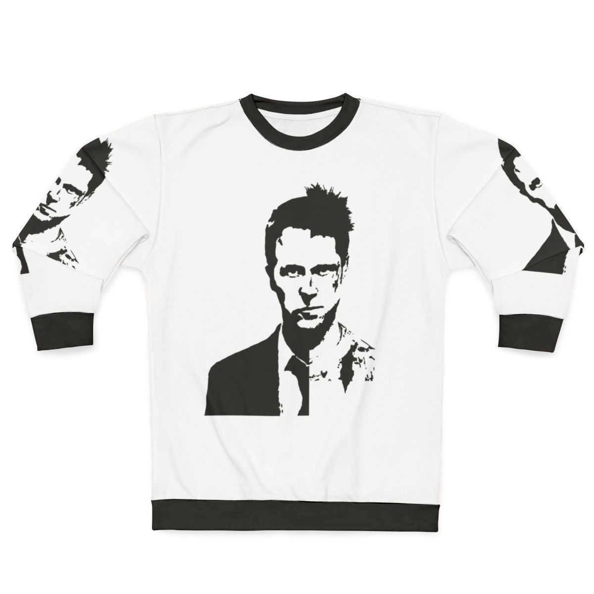 Fight Club Movie Sweatshirt with Edward Norton and Brad Pitt