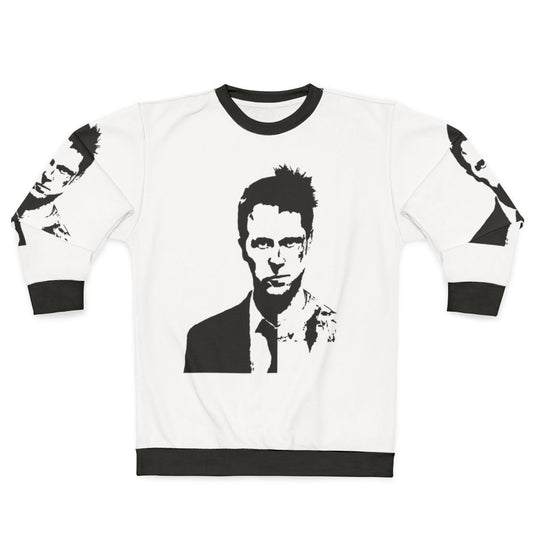 Fight Club Movie Sweatshirt with Edward Norton and Brad Pitt