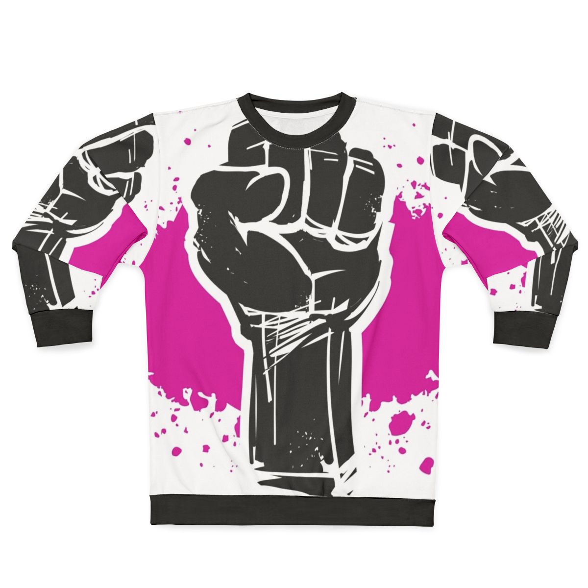 "Fight The Power" Activist Sweatshirt with Focus on Social Justice