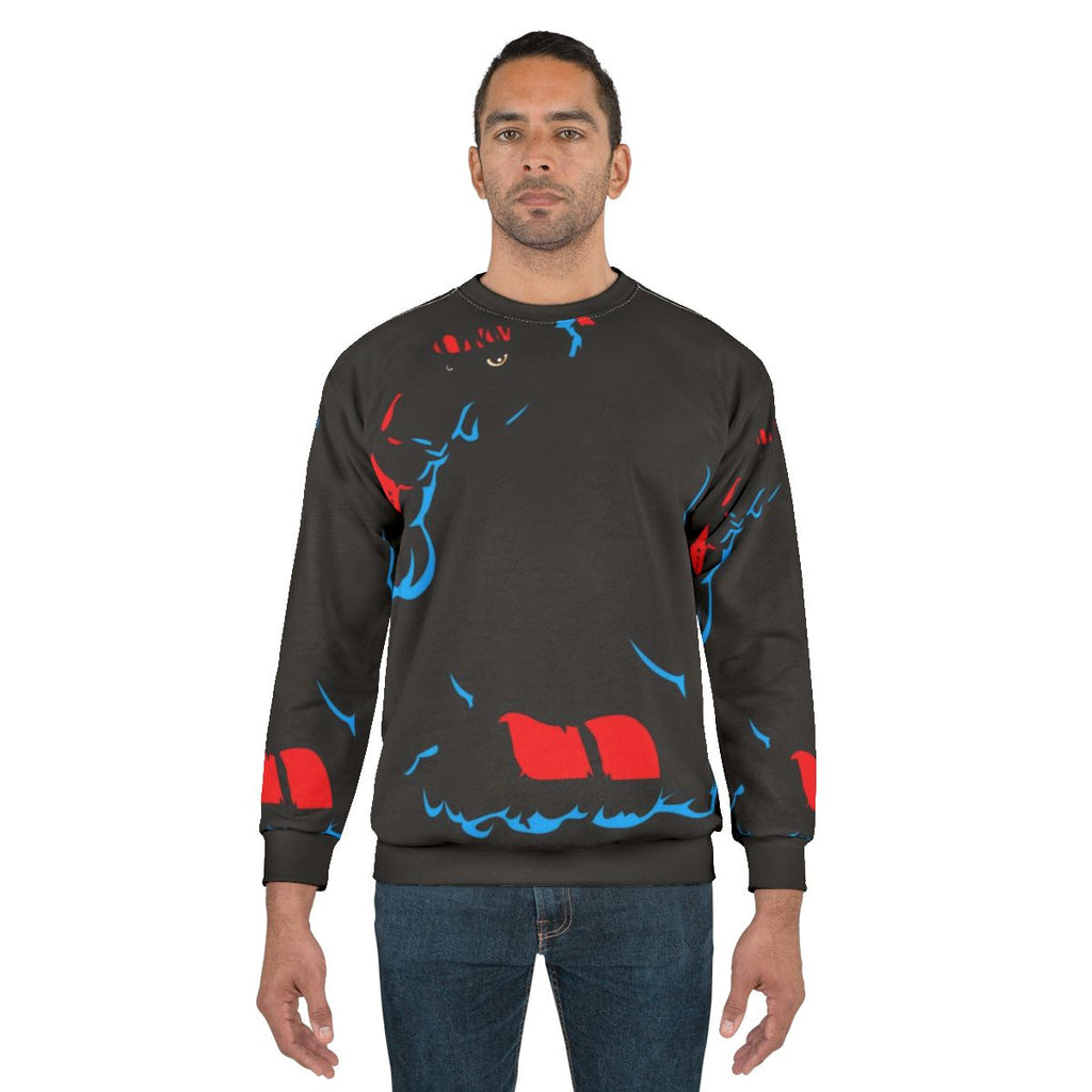 Street Fighter Ryu Hadoken Gaming Sweatshirt