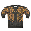 Fighting Fenrir Nordic Wolf Printed Sweatshirt