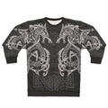 Fighting Fenrir Norse Mythology Sweatshirt