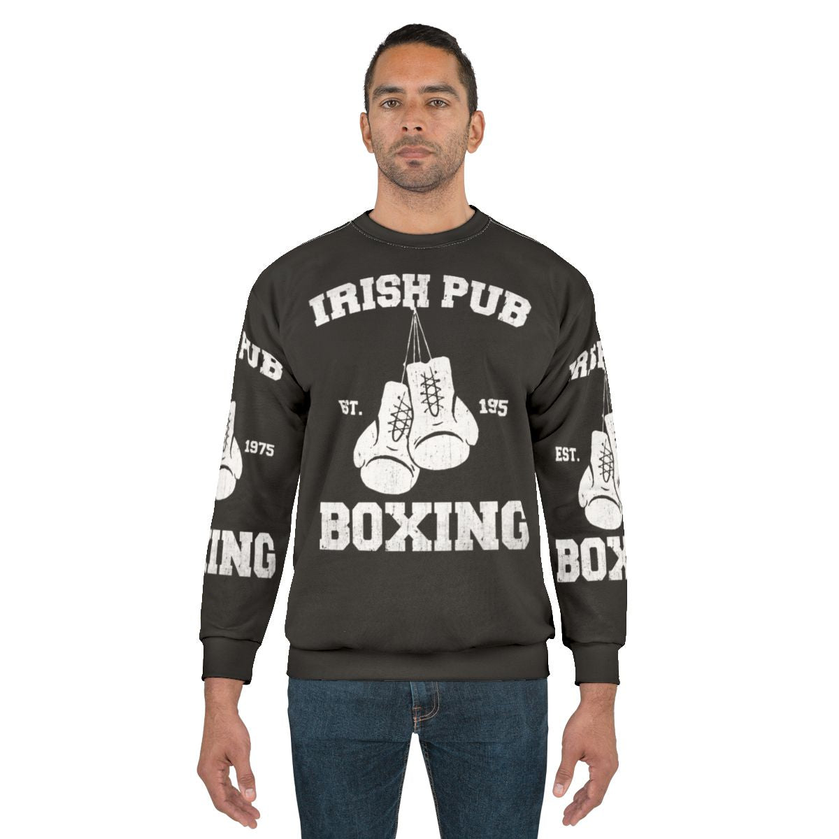 Fighting Irish Pub Boxing Sweatshirt