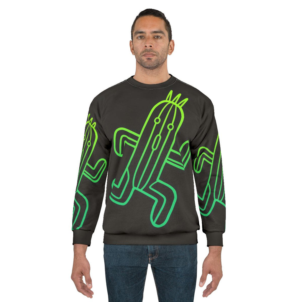 Minimalist Final Fantasy Cactuar Sweatshirt