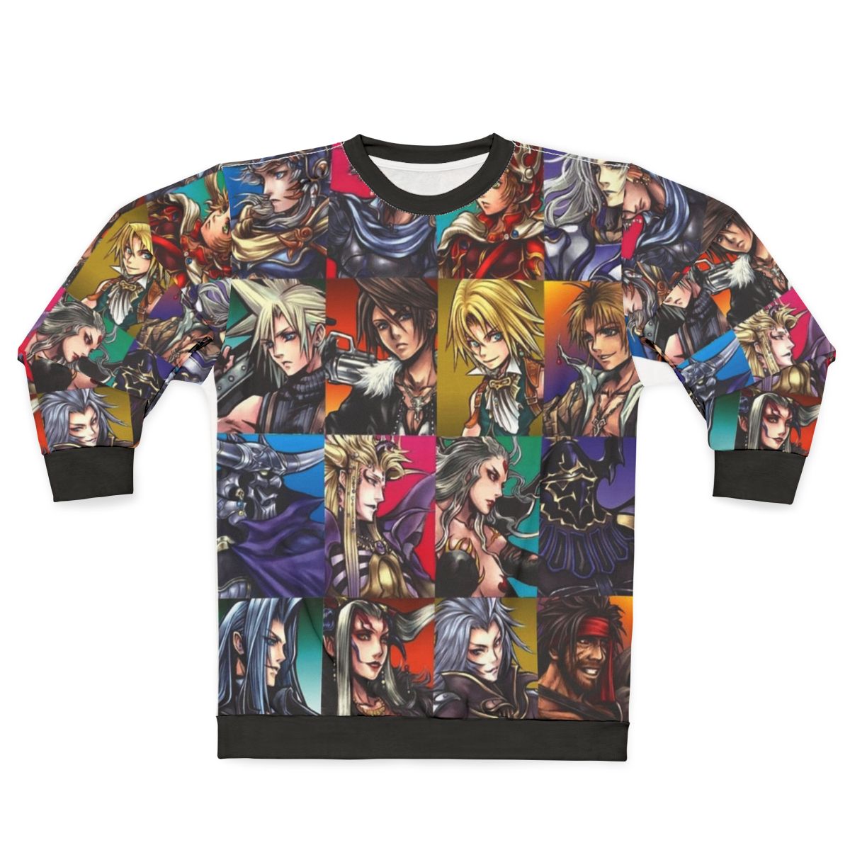 Final Fantasy Sweatshirt featuring Cloud and Tifa