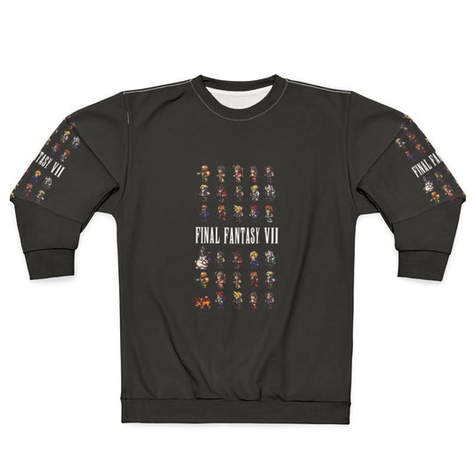 Final Fantasy VII pixel art sweatshirt